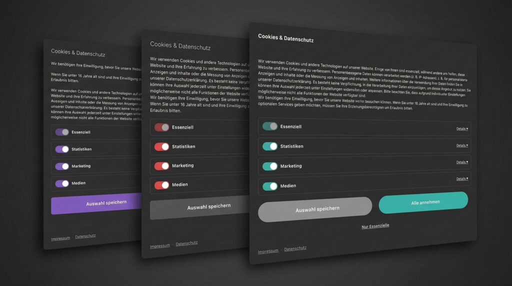 Cookie Banner von Nachbrand